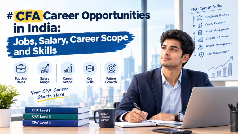 CFA Career Opportunities in India: Jobs, Salary, Career Scope and Skills